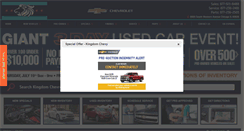 Desktop Screenshot of kingdomchevy.com